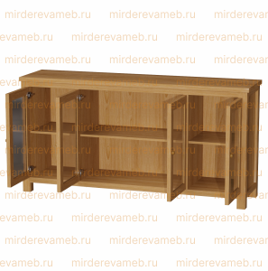 Комод Фабриано - 135 из массива Ш-180см,В-90см,Г-45см