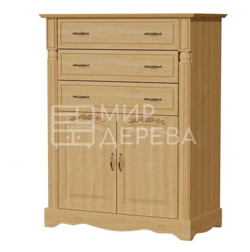 Комод Паола - 123 из массива Ш-90см,В-120см,Г-45см