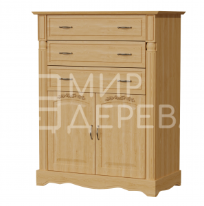 Комод Паола - 123 из массива Ш-90см,В-120см,Г-45см