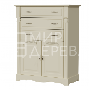 Комод Паола - 123 из массива Ш-90см,В-120см,Г-45см