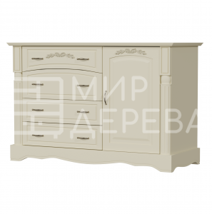 Комод Паола - 411 из массива Ш-120см,В-80см,Г-45см