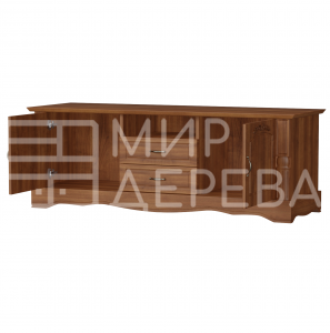 ТВ тумба Паола - 412 из массива Ш-140см,В-50см,Г-45см