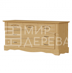 Комод Паола - 415 из массива Ш-125см,В-60см,Г-40см