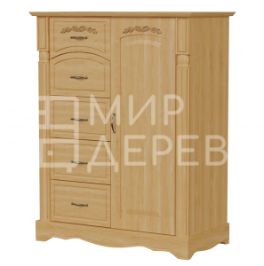 Комод Паола - 504 из массива Ш-90см,В-120см,Г-45см