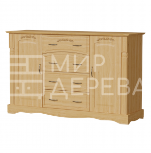 Комод Паола - 432 из массива Ш-160см,В-100см,Г-45см