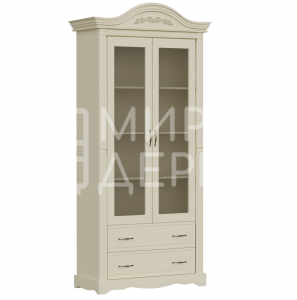 Шкаф Паола Книжный с 2 ящиками из массива Ш-100см,В-220см,Г-45см