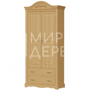 Шкаф Паола 111-1 из массива Ш-100см,В-220см,Г-45см