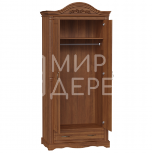 Шкаф Паола 102-1 из массива Ш-100см,В-220см,Г-60см