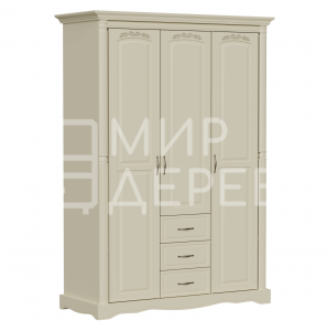 Шкаф Паола 101-1 из массива Ш-150см,В-220см,Г-60см