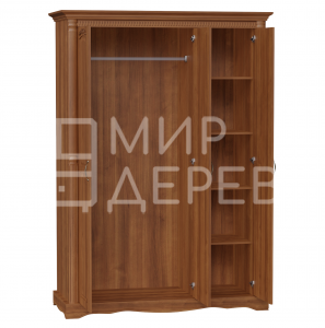 Шкаф Паола 105-1 из массива Ш-150см,В-220см,Г-60см