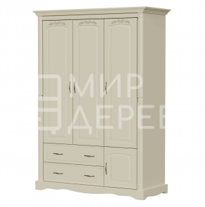 Шкаф Паола 258-1 из массива Ш-150см,В-220см,Г-60см