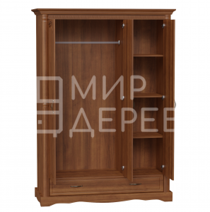Шкаф Паола 106-1 из массива Ш-150см,В-220см,Г-60см
