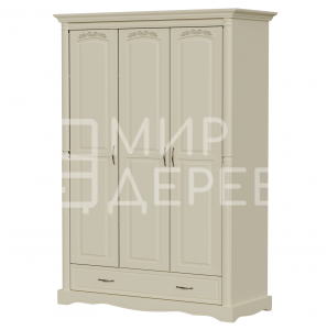 Шкаф Паола 106-1 из массива Ш-150см,В-220см,Г-60см