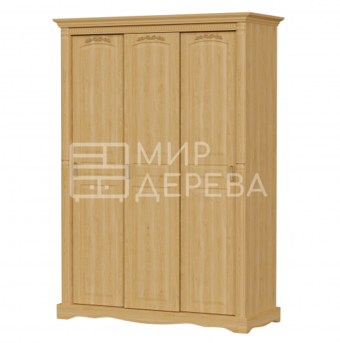 Шкаф Паола 291-1 из массива Ш-150см,В-220см,Г-60см