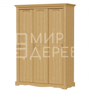 Шкаф Паола 291-1 из массива Ш-150см,В-220см,Г-60см