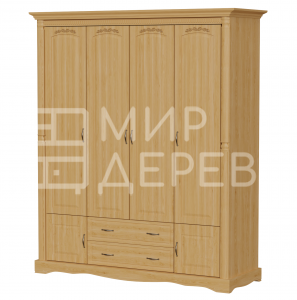 Шкаф Паола 256-1 из массива Ш-180см,В-220см,Г-60см