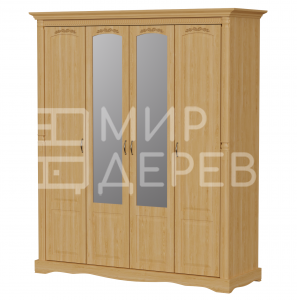 Шкаф Паола 260-1 из массива Ш-180см,В-220см,Г-60см