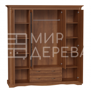 Шкаф Паола 119-1 из массива Ш-200см,В-220см,Г-60см