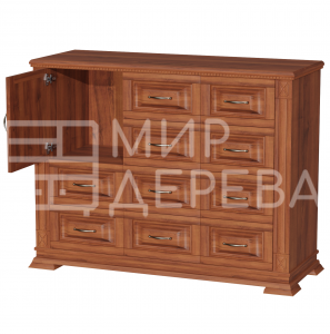 Комод Верди - 196 из массива Ш-120см,В-90см,Г-45см