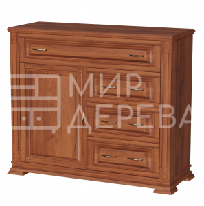 Комод Верди - 126 из массива Ш-120см,В-100см,Г-45см