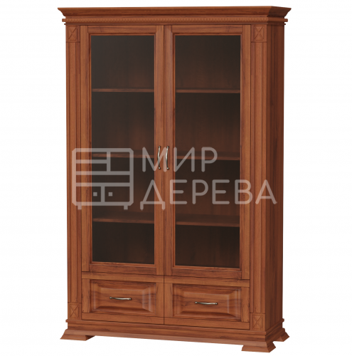 Книжный шкаф Верди - 108 из массива Ш-100см,В-150см,Г-45см