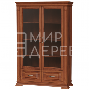 Книжный шкаф Верди - 108 из массива Ш-100см,В-150см,Г-45см