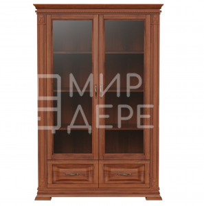 Книжный шкаф Верди - 108 из массива Ш-100см,В-150см,Г-45см