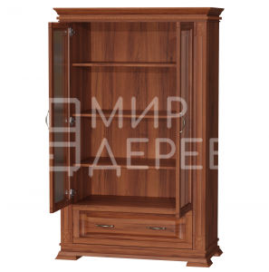 Книжный шкаф Верди - 127 из массива Ш-90см,В-140см,Г-45см