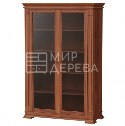 Книжный шкаф Верди - 123 из массива Ш-100см,В-150см,Г-45см