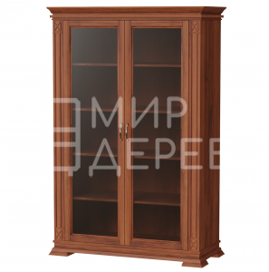 Книжный шкаф Верди - 123 из массива Ш-100см,В-150см,Г-45см