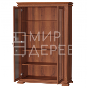 Книжный шкаф Верди - 123 из массива Ш-100см,В-150см,Г-45см