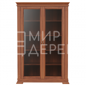 Книжный шкаф Верди - 123 из массива Ш-100см,В-150см,Г-45см