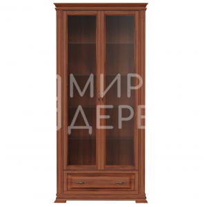 Шкаф Витрина Верди - 125 из массива Ш-100см,В-210см,Г-45см