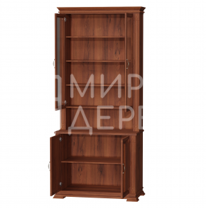 Шкаф Витрина Верди - 101 из массива Ш-100см,В-220см,Г-30/50см