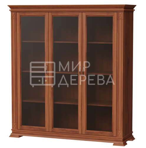 Книжный шкаф Верди - 504 из массива Ш-140см,В-150см,Г-45см