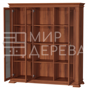 Книжный шкаф Верди - 504 из массива Ш-140см,В-150см,Г-45см