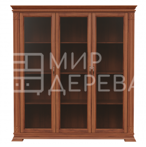 Книжный шкаф Верди - 504 из массива Ш-140см,В-150см,Г-45см