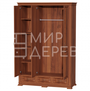 Шкаф Верди - 525 из массива Ш-150см,В-220см,Г-60см