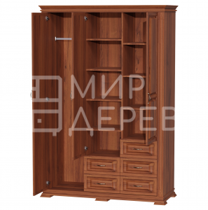 Шкаф Верди - 546 из массива Ш-150см,В-220см,Г-60см