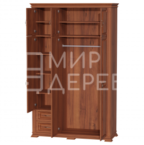 Шкаф Верди - 532 из массива Ш-150см,В-240см,Г-60см