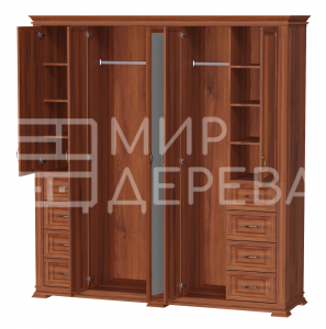 Шкаф Верди - 240 из массива Ш-210см,В-220см,Г-60см