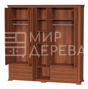 Шкаф Верди - 242 из массива Ш-220см,В-220см,Г-60см