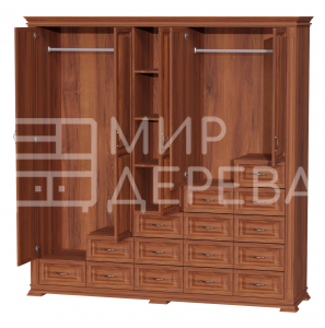 Шкаф Верди - 241 из массива Ш-220см,В-220см,Г-60см