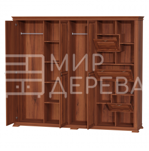 Шкаф Верди - 536 из массива Ш-260см,В-220см,Г-60см