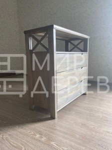 Комод Леруа из массива Ш-100см,В-100см,Г-45см