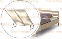 Кровати с подъемным механизмом деревянные